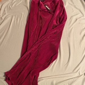 Nasty gal, magenta flowy pants